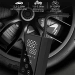 GP2 Car Portable Mini Touch Wreless Air Pump Smart Electric Air Pump - Image 5