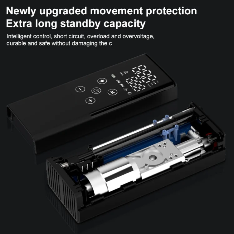 CAR1656_9.webp GP2 Car Portable Mini Touch Wreless Air Pump Smart Electric Air Pump - Image 10