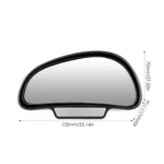 3R-091 Car Blind Spot Left Rear View Wide Angle Adjustable Mirror - Image 2