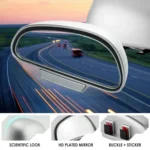 3R-091 Car Blind Spot Left Rear View Wide Angle Adjustable Mirror - Image 9