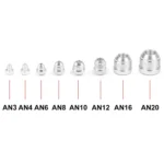 AN8 Car Oil Pipe Joint Breathable Pot Connector - Image 3