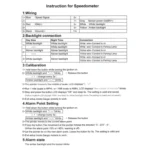 Car Modified 85mm 2 in 1 LCD Instrument Speedometer + Odometer - Image 7