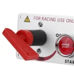 12V Racing Car LED Ignition Switch One Key Start Combination Panel - Image 5