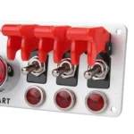 12V Racing Car LED Ignition Switch One Key Start Combination Panel - Image 6