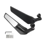Motorcycle Modification Fixed Wind Wing Rearview Mirror