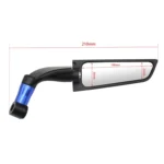 Motorcycle Modification Fixed Wind Wing Rearview Mirror - Image 2