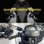 Motorcycle Modification Fixed Wind Wing Rearview Mirror - Image 4