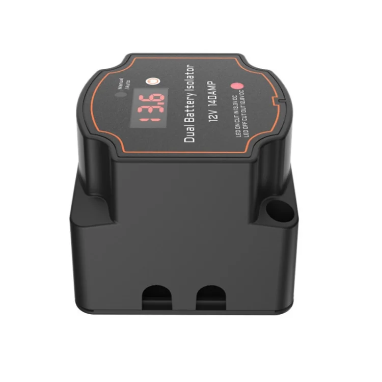 CAR2218_4.webp IP68 12V 140A Car Yacht RV Smart Dual Battery Isolation Controller VSR Digital Display Voltmeter - Image 5