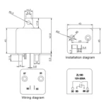 12V 200A Car Start Relay with Accessories - Image 7