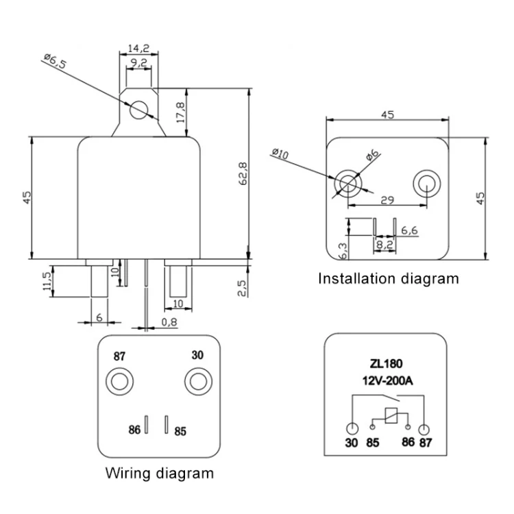 CAR2228_6.webp 12V 200A Car Start Relay with Accessories - Image 7