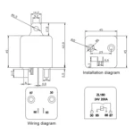24V 200A Car Start Relay with Accessories - Image 7