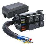 24V 5 Pin Car 6 Slots Waterproof Relay Fuse Box with Cable