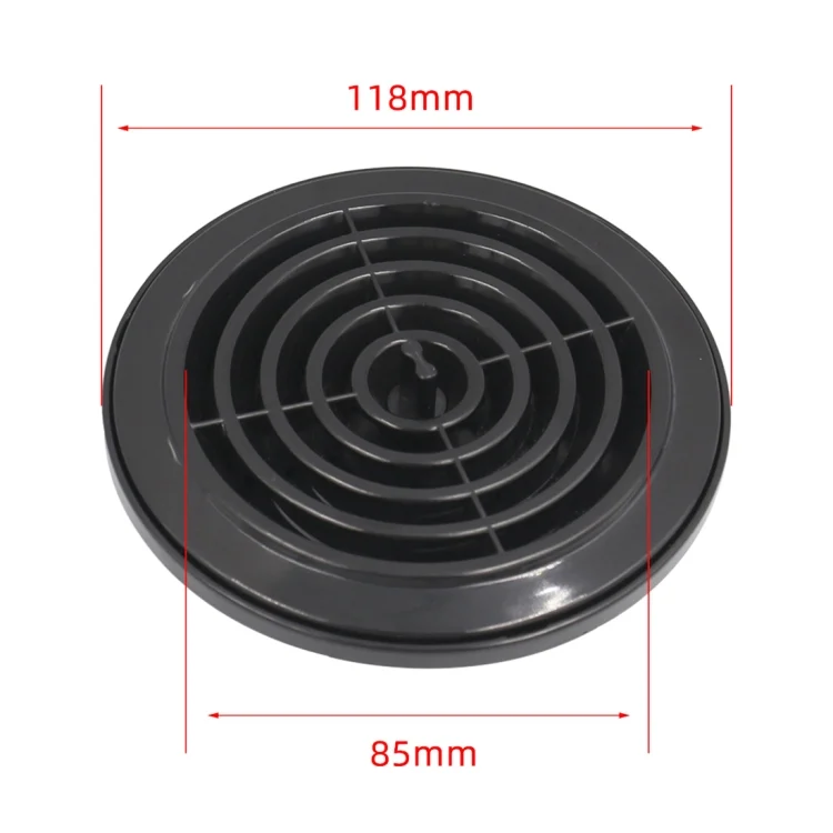 CAR2310_1.webp CP-0644 RV Yacht ABS Snap-in Air-conditioning Outlet Panel - Image 2