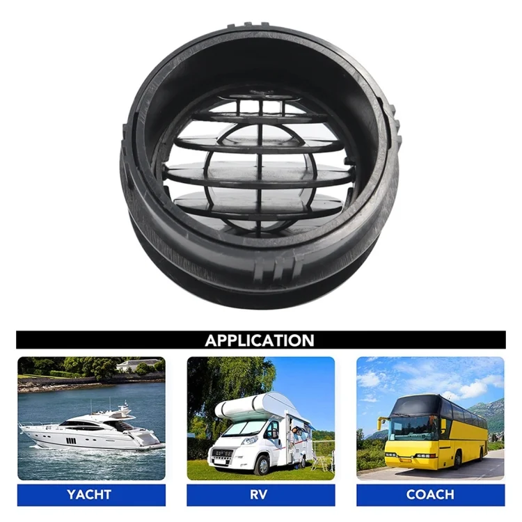 CAR2311_4.webp CP-0262 RV Yacht ABS Air-conditioning Outlet Panel - Image 5