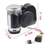 WUPP CS-381 12V Motorcycle Integrated Electric Air Pump Horn Relay - Image 2