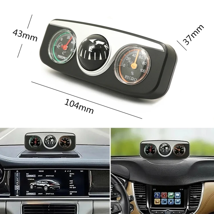 CAR2323_5.webp LC-3 3 in 1 Multifunctional Car Compass & Compass Ball & Thermometer - Image 6