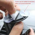 LC35 Vehicle Compass Car Ornament with Suction Cup & Sticker - Image 5