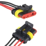 10pcs 4P Car Waterproof Plug Car Connector Plug-In, Length:10cm - Image 4