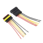 10pcs 6P Car Waterproof Plug Car Connector Plug-In, Length:10cm - Image 3