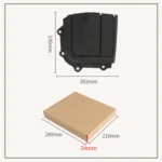 For BMW 3 Series E93 Left Driving Car Convertible Rear Platform Right Hinge Cover Folding Cover - Image 3