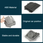 For BMW 3 Series E93 Left Driving Car Convertible Rear Platform Right Hinge Cover Folding Cover - Image 4
