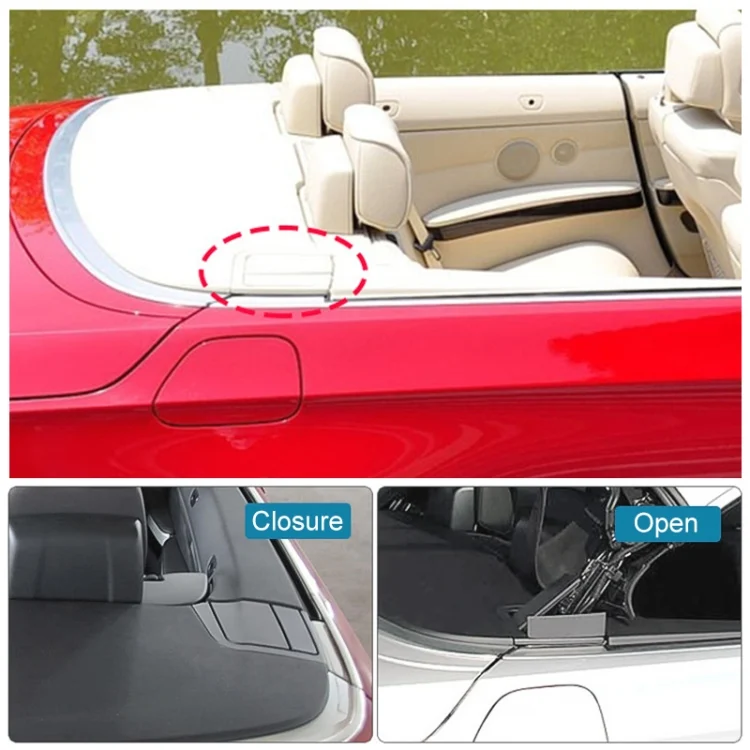 CAR2359_B4.webp For BMW 3 Series E93 Left Driving Car Convertible Rear Platform Right Hinge Cover Folding Cover - Image 5