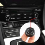 For Porsche Cayenne Left Driving Car Right CD Player Volume Adjustment Knob Cover 97064292901 - Image 5