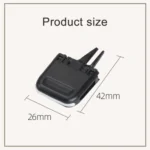 For Porsche Macan Left Driving Car Middle Air Conditioning Air Outlet Paddle 95B819201B-1 - Image 3
