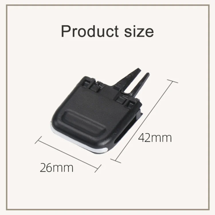 CAR2372_2.webp For Porsche Macan Left Driving Car Middle Air Conditioning Air Outlet Paddle 95B819201B-1 - Image 3