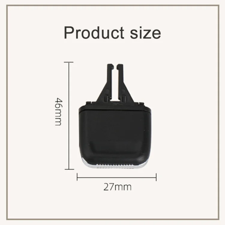 CAR2373_2.webp For Porsche Boxster Left Driving Car Air Conditioning Air Outlet Paddle 98155214202 - Image 3