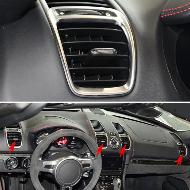 CAR2373_5.webp For Porsche Boxster Left Driving Car Air Conditioning Air Outlet Paddle 98155214202 - Image 6