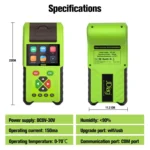 JDiag M200 8V-30V OBD Motorcycles Diagnostic Instrument with Data Printing - Image 3