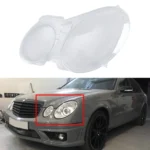For Mercedes-Benz E-Class W211 2002-2008 Car Left Side Headlight Transparent Protective Cover 2118202961