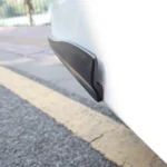1 Pair Car Carbon Fiber Silicone Bumper Strip, Style: Short - Image 3