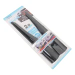 1 Pair Car Solid Color Silicone Bumper Strip, Style: Long - Image 8