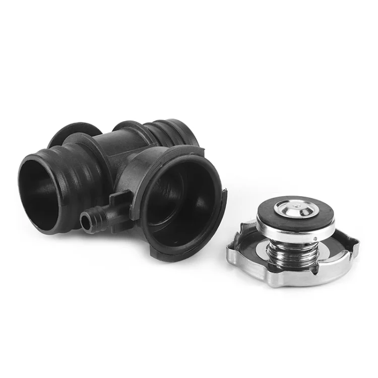 CAR2492_2.webp For Jeep Wrangler Radiator Coolant Hose Connector with Cover 55116901AA - Image 3