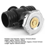 For Jeep Wrangler Radiator Coolant Hose Connector with Cover 55116901AA - Image 7