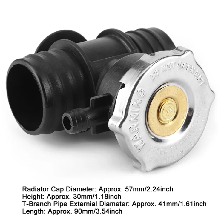 CAR2492_6.webp For Jeep Wrangler Radiator Coolant Hose Connector with Cover 55116901AA - Image 7