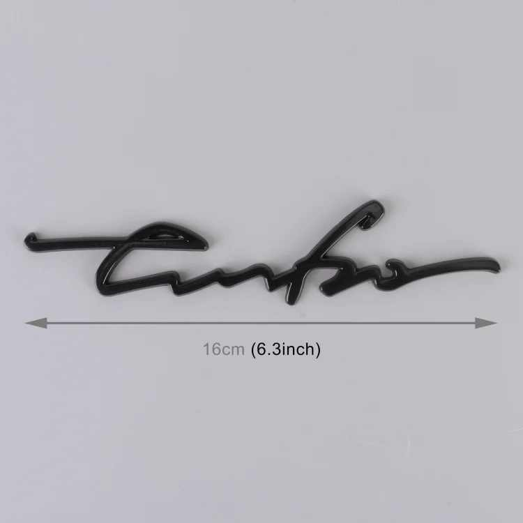 CAR2497B_2.webp Car Personalized Aluminum Alloy Decorative Stickers, Size: 16x3.5x04cm - Image 4
