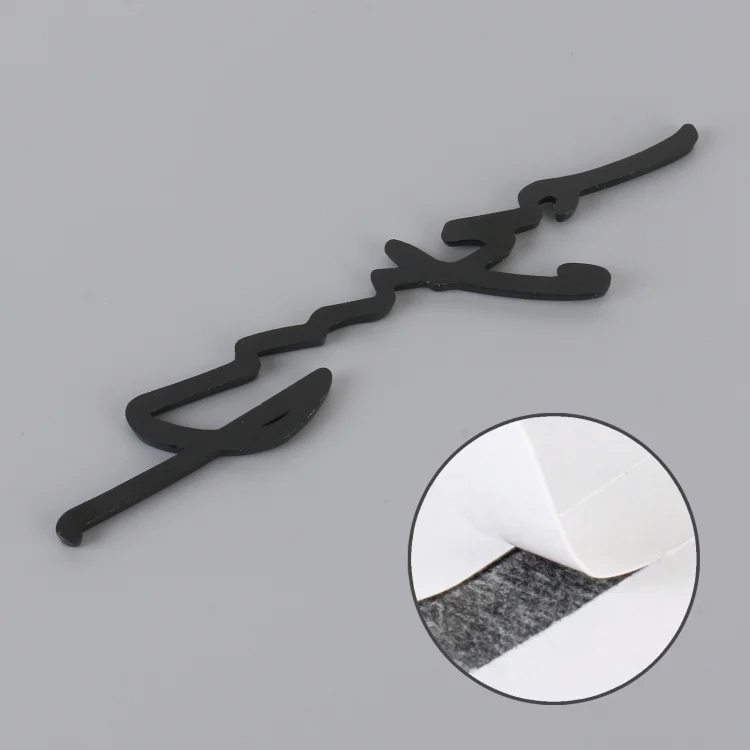CAR2497B_3.webp Car Personalized Aluminum Alloy Decorative Stickers, Size: 16x3.5x04cm - Image 5