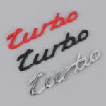 Car TURBO Personalized Aluminum Alloy Decorative Stickers, Size: 13x3x0.3cm - Image 2