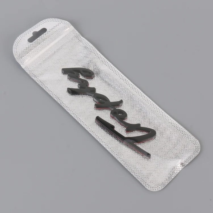 CAR2499B_4.webp Car TROPHY Personalized Aluminum Alloy Decorative Stickers, Size: 11.5x2.5x0.35cm - Image 6