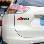 Car 4WD Personalized Aluminum Alloy Decorative Stickers, Size: 13x3.5x0.3cm - Image 6