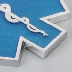 Car Star of Life Personalized Aluminum Alloy Decorative Stickers, Size: 6.5x0.5cm - Image 3