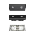 For BMW 3 Series E84 E90 F25 X3 Car Air Conditioner Panel Switch Button Air Volume Key 6411 9344 143-MA - Image 2