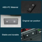 For BMW 3 Series E84 E90 F25 X3 Car Air Conditioner Panel Switch Button Air Volume Key 6411 9344 143-MA - Image 4