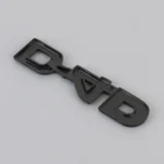 Car D4D Personalized Aluminum Alloy Decorative Stickers, Size:10 x 2.5cm - Image 4