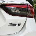 Car Si Metal Stickers Personalized Aluminum Alloy Decorative Stickers, Size:10 x 3cm