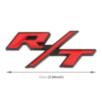 Car R / T Personalized Aluminum Alloy Decorative Stickers, Size:10.5 x 5cm - Image 2