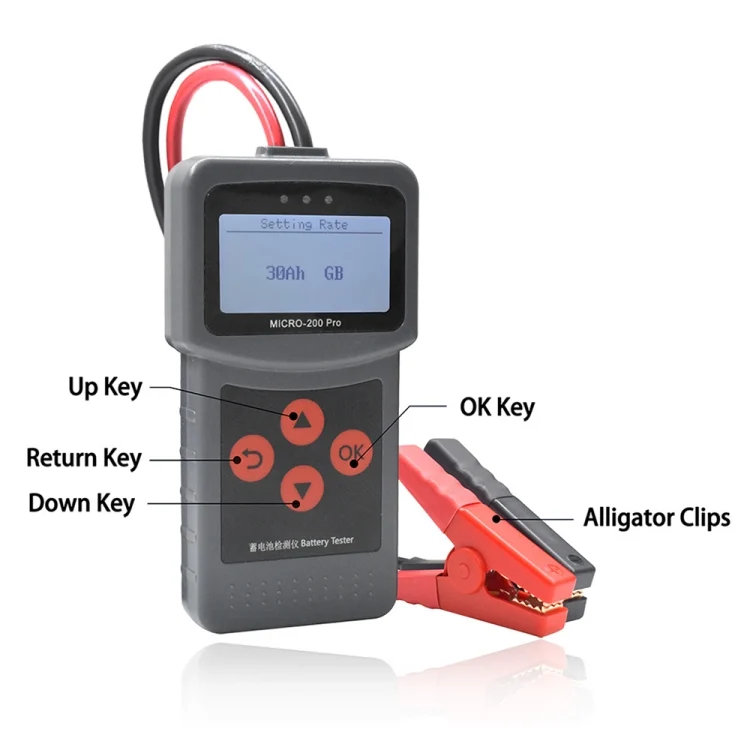 CAR2568_1.webp MICRO-200 PRO Car Battery Tester Battery Internal Resistance Life Analyzer, Western European Version - Image 2